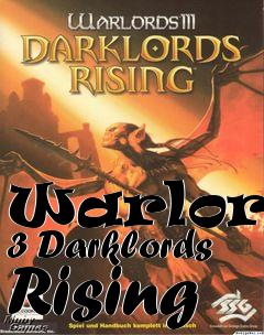 Box art for Warlords 3 Darklords Rising