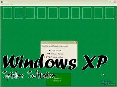 Box art for Windows XP Spider Solitaire