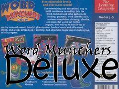 Box art for Word Munchers Deluxe