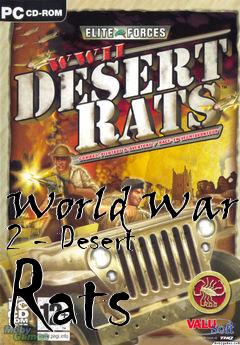 Box art for World War 2 - Desert Rats
