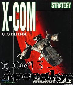 Box art for X-COM 3 - Apocalypse