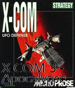 Box art for X-COM 3 - Apocalypse