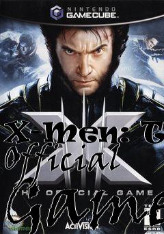 Box art for X-Men: The Official Game