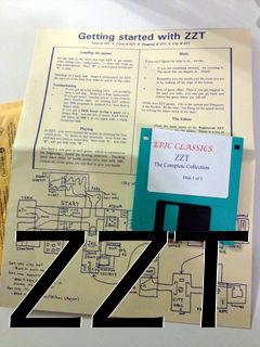 Box art for ZZT