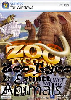 Box art for Zoo Tycoon 2: Extinct Animals