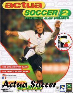 Box art for Actua Soccer