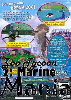 Box art for Zoo Tycoon 2: Marine Mania