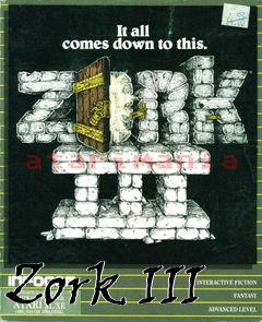 Box art for Zork III