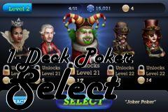 Box art for 1-Deck Poker Select