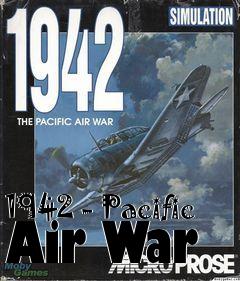 Box art for 1942 - Pacific Air War