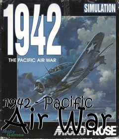 Box art for 1942 - Pacific Air War