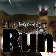 Box art for 3D Desert Run