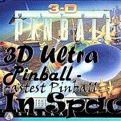 Box art for 3D Ultra Pinball - Fastest Pinball In Space