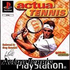 Box art for Actua Tennis