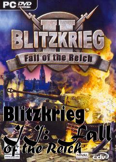 Box art for Blitzkrieg II: Fall of the Reich