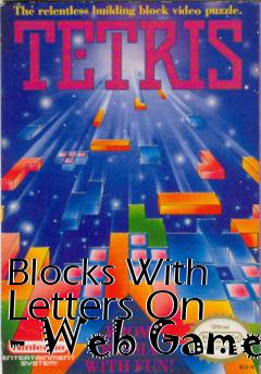 Box art for Blocks With Letters On - Web Game