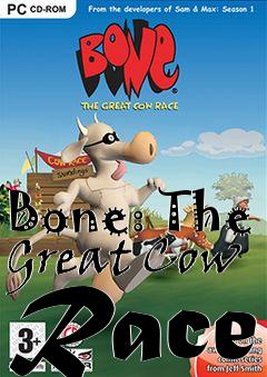 Box art for Bone: The Great Cow Race