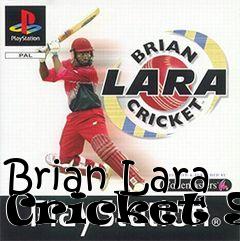 Box art for Brian Lara Cricket 99