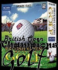 Box art for British Open Championship Golf