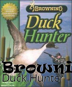 Box art for Browning Duck Hunter