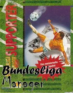 Box art for Bundesliga Manager