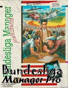 Box art for Bundesliga Manager Pro