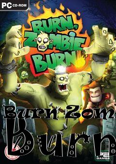 Box art for Burn Zombie Burn