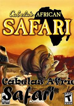 Box art for Cabelas African Safari