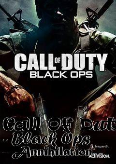 Box art for Call Of Duty - Black Ops - Annihilation