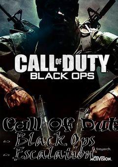 Box art for Call Of Duty - Black Ops - Escalation