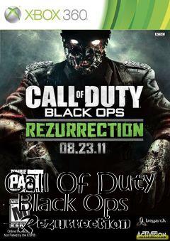 Box art for Call Of Duty - Black Ops - Rezurrection