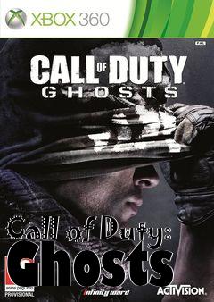 Box art for Call of Duty: Ghosts