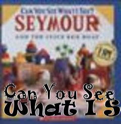 Box art for Can You See What I See