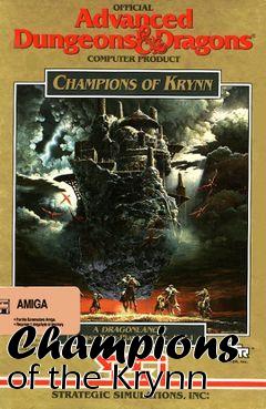 Box art for Champions of the Krynn