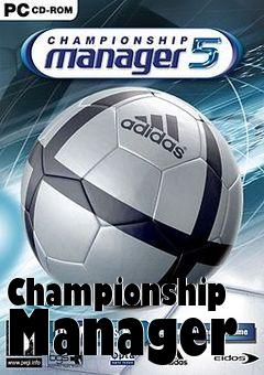 Box art for Championship Manager