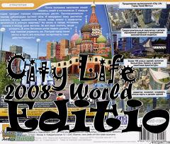 Box art for City Life 2008 - World Edition