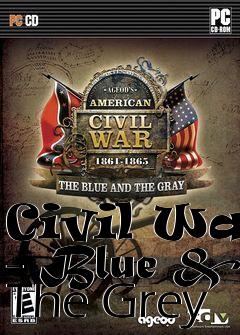 Box art for Civil War - Blue & The Grey