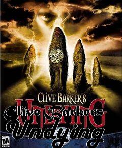 Box art for Clive Barkers Undying