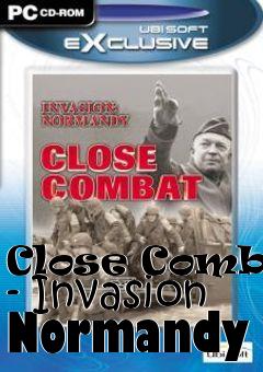 Box art for Close Combat - Invasion Normandy