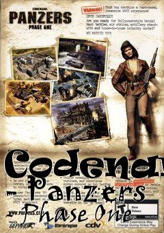 Box art for Codename - Panzers - Phase One