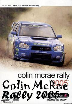 Box art for Colin McRae Rally 2005