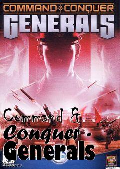 Box art for Command & Conquer - Generals