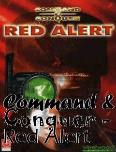 Box art for Command & Conquer - Red Alert
