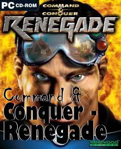 Box art for Command & Conquer - Renegade