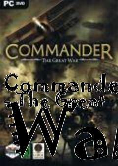 Box art for Commander - The Great War