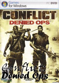 Box art for Conflict: Denied Ops