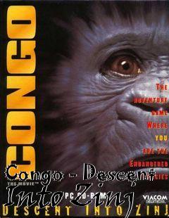 Box art for Congo - Descent Into Zinj