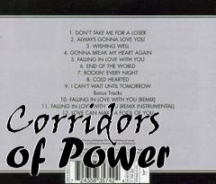 Box art for Corridors of Power