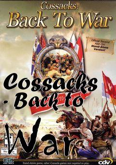 Box art for Cossacks - Back to War