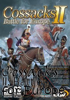 Box art for Cossacks II: Battle for Europe